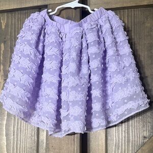 Kids Gymboree Light Purple Ruffle Skirt